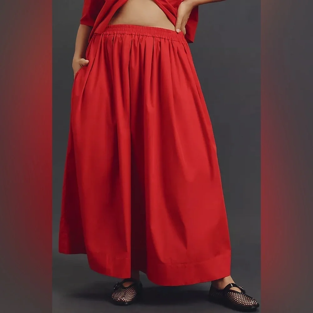 NWT! Anthropologie Maeve Pull-On Circle Skirt - Multiple Sizes 🍊 - Picture 5 of 8